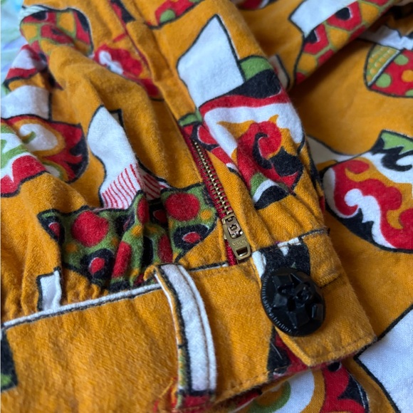 - vintage muchacha japanese brand mushroom asymmetrical hem midi skirt - - Picture 3 of 5